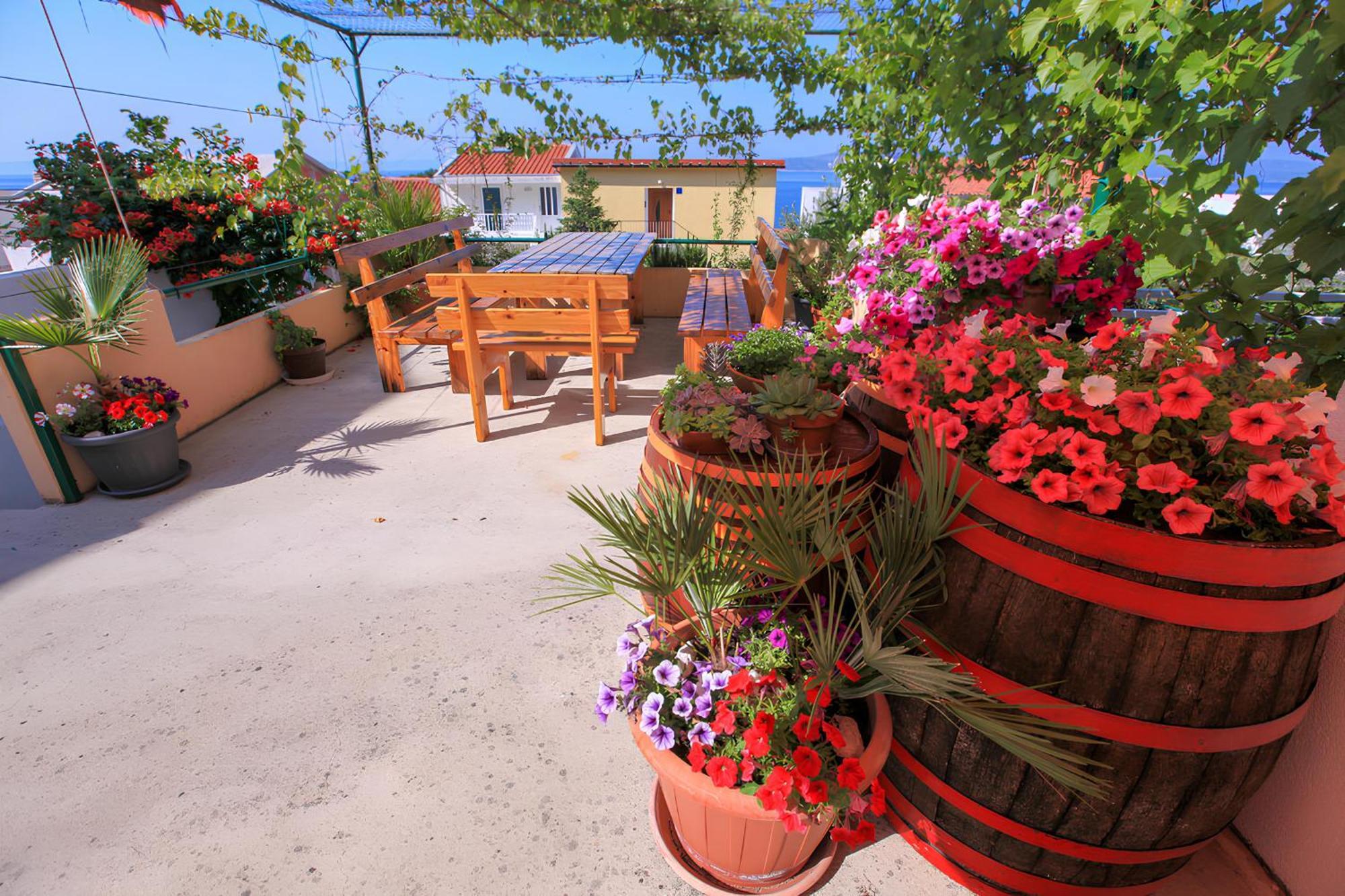 Accommodation Ventus Baška Voda Eksteriør billede